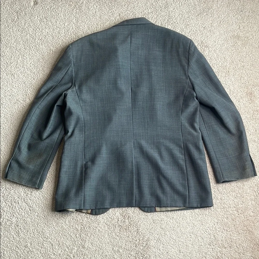 Haggar Gray Slim Fit Sport Coat Blazer